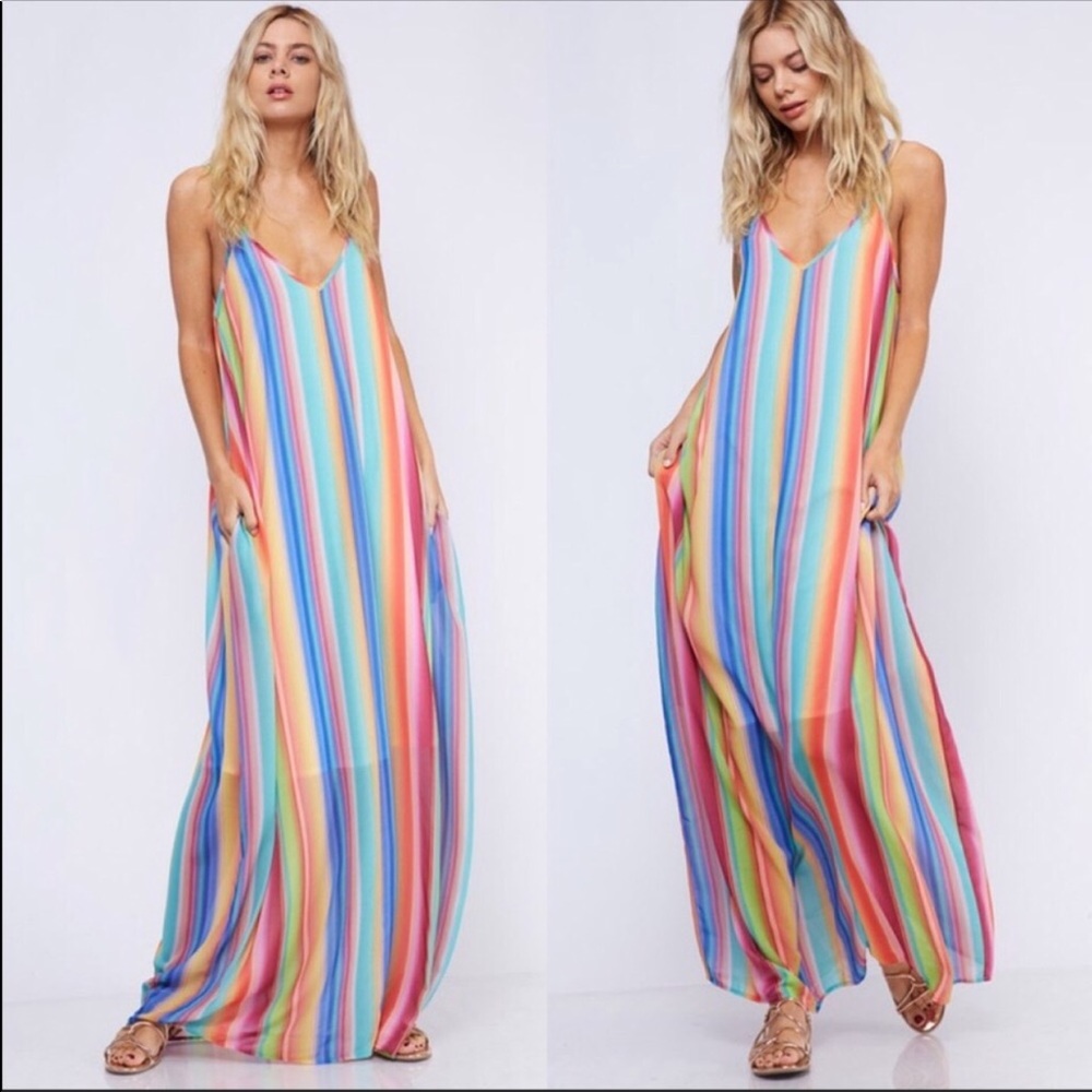 🌼Boho Rainbow Maxi🌸 - Picture 1 of 4